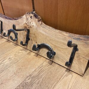 Coat rack on English Oak