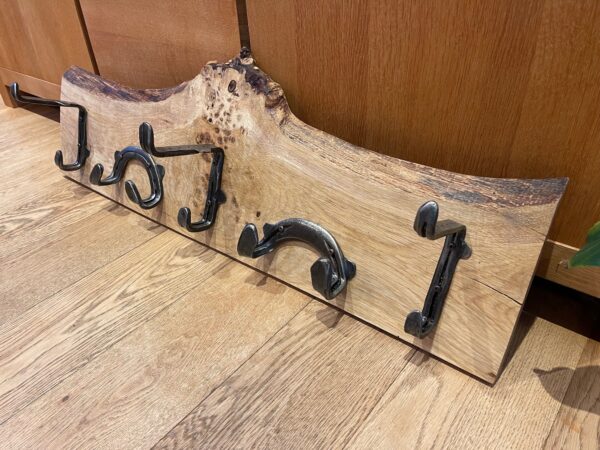 Coat rack on English Oak