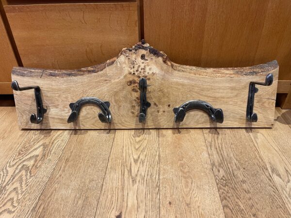 Coat rack on English Oak