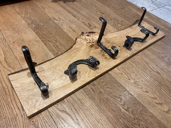 Coat rack on English Oak