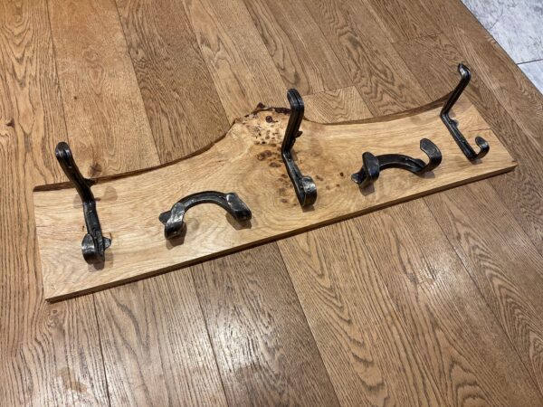 Coat rack on English Oak