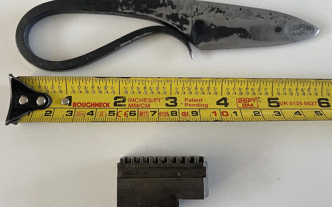 A little blacksmiths knife