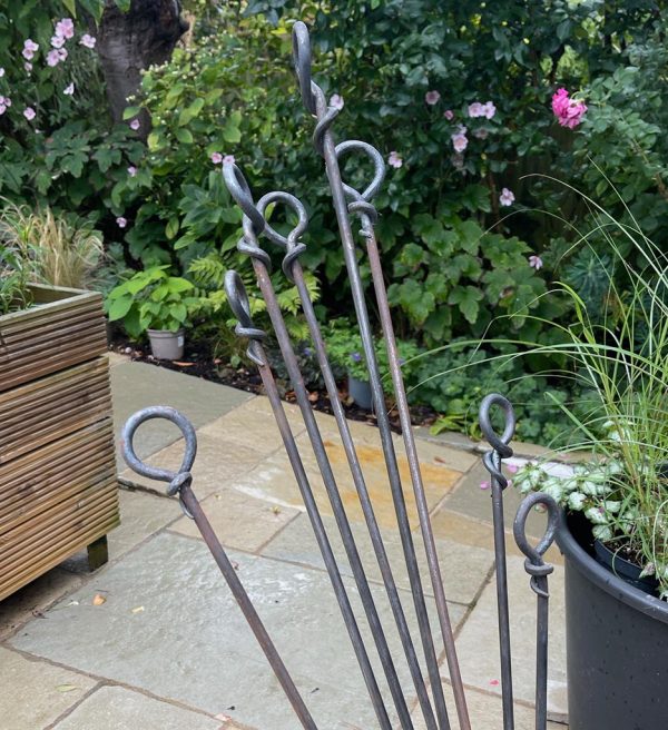 Twisted loop plant supports