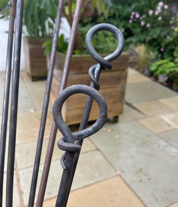 Twisted loop plant supports