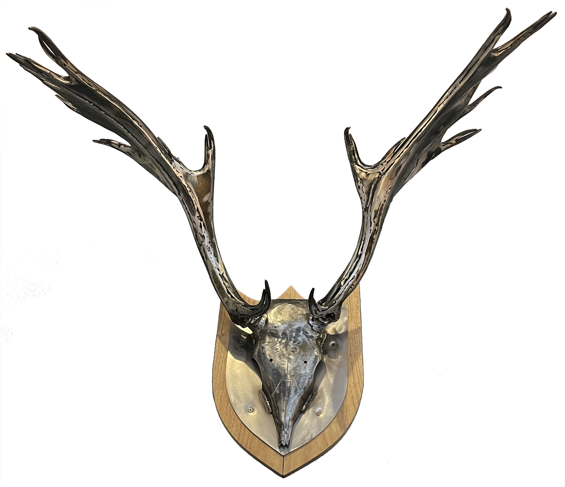 Steel Stag Head